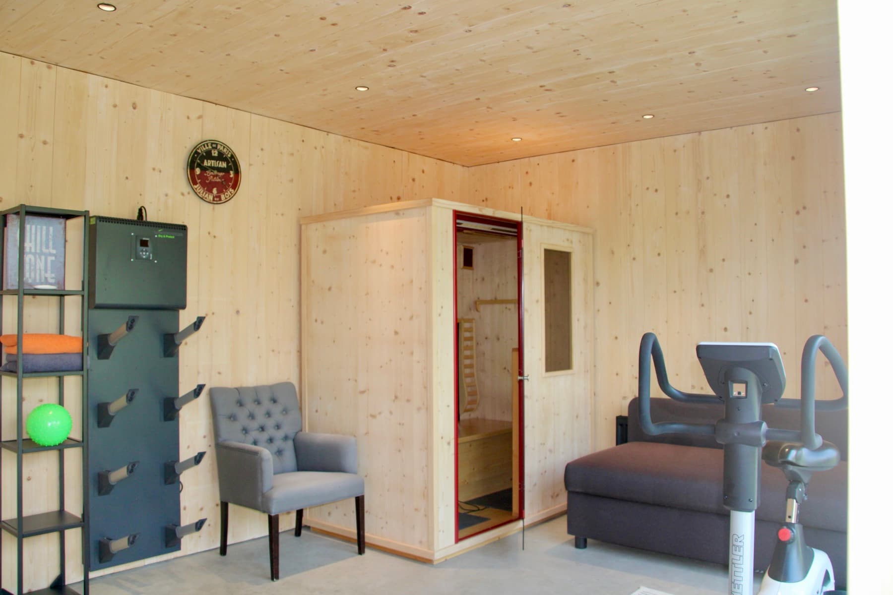 Sauna und Kraftraum – Apartment Berglinie Ramsau am Dachstein